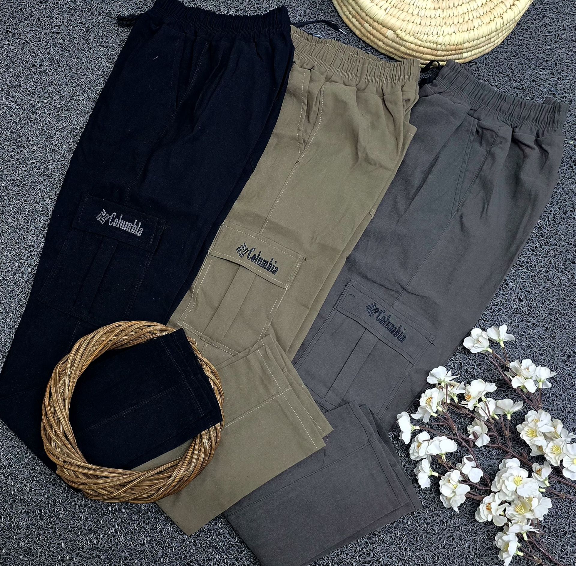 شلوار کتان بنگال مردانه در سه سایز L-  XL -XXL پاچه شلوار ساده بدون گت